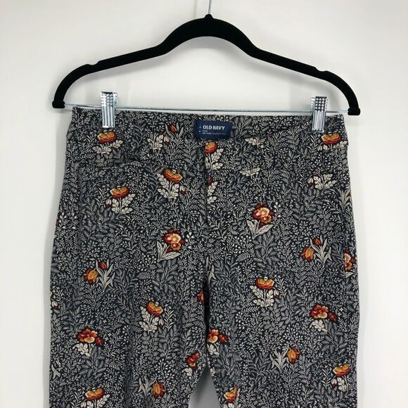 OLD NAVY Pixie Pants Leaf Floral Print - Picture 2 of 4